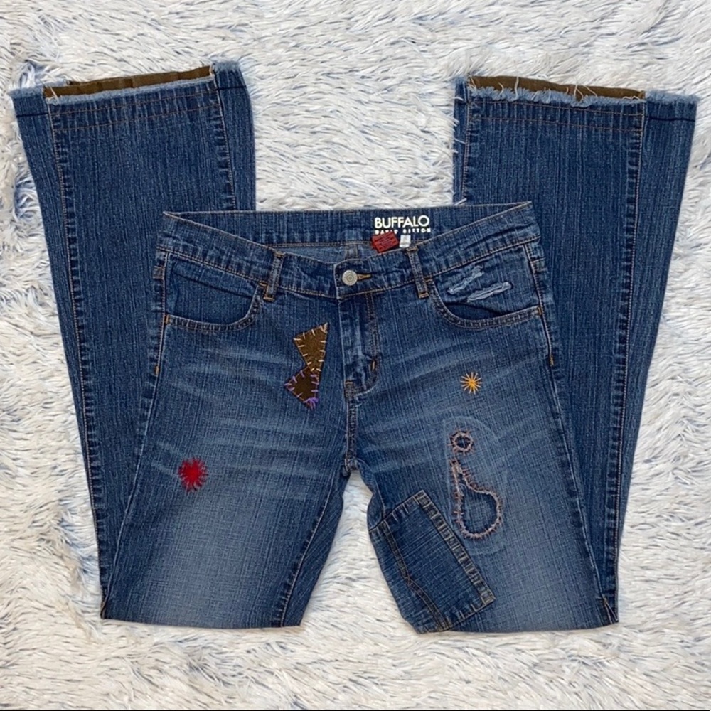 Buffalo David Bitton Custom Flare Blue Jeans 29